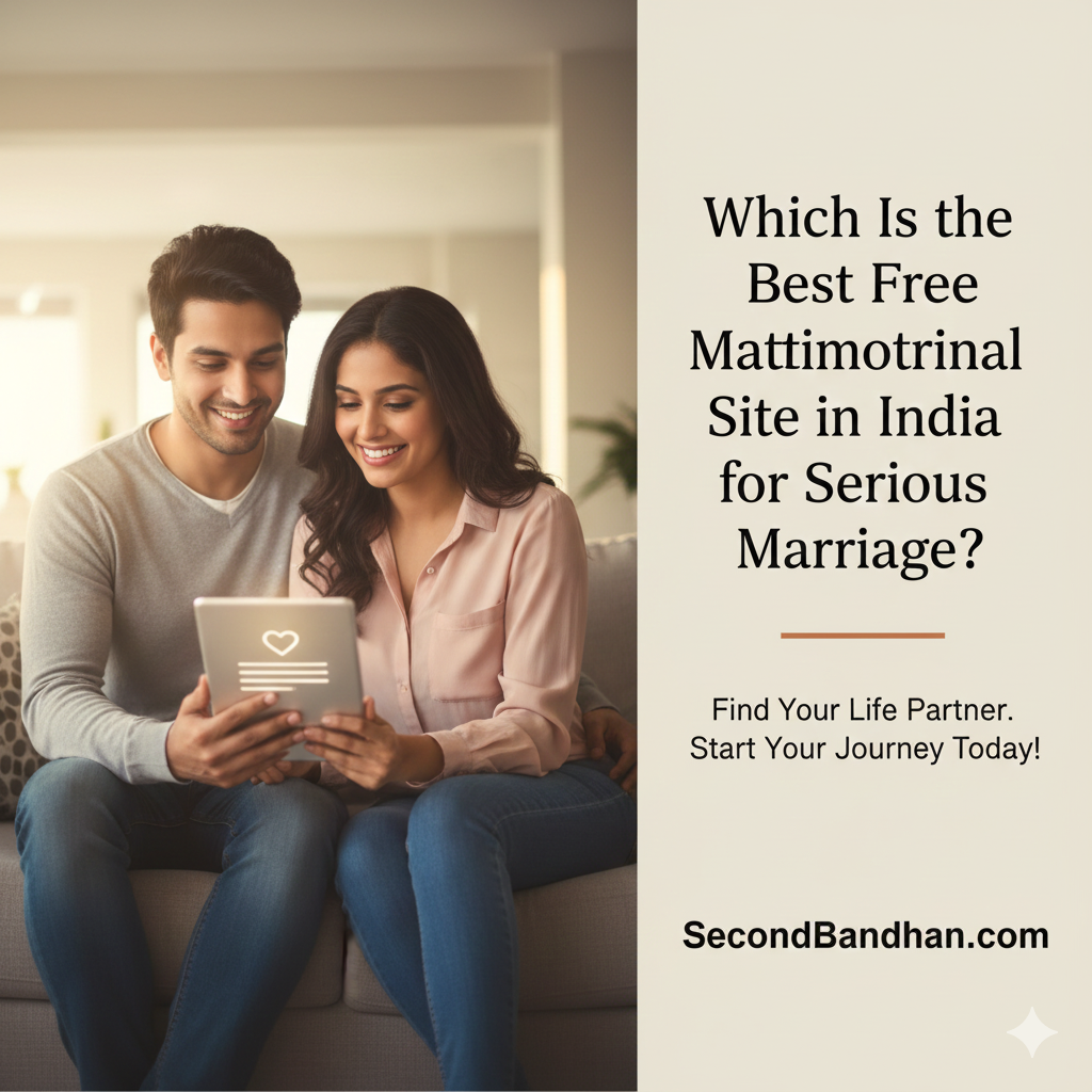 Which Is the Best Free Matrimonial Site in India for Serious Marriage?